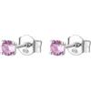 Brosway Orecchini Donna, Orecchini a Lobo in Argento e Vibrant Pink | Collezione FANCY - FVP38