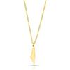 d'origine Collana Palestina | Donna, 55 cm, Acciaio inossidabile
