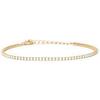 Mabina Gioielli MABINA - Bracciale tennis placcato oro con zirconi
