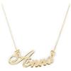 FADA GIOIELLI Collana NOME donna in argento 925% | ciondolo con nome personalizzabile | Made in Italy | (Oro)