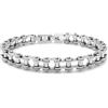 amorili Bracciale Uomo Catena Moto in Acciaio Inox - Gioiello Biker Maschile, Design Sportivo e Moderno, Regalo per Uomo e Ragazzo - Resistente, Lucido e Antigraffio bcc0466c