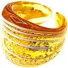 LE GEMME DI VENEZIA ANELLO IN VETRO DI MURANO ANTICA MURRINA VENEZIANA VR800A (14)