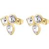 Brosway Orecchini Donna, Orecchini a Lobo in Acciaio e Cristalli | Collezione SYMPHONIA - BYM177