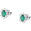 Morellato Orecchini Donna in Argento 925‰, Zircone Verde, Collezione Tesori - SAIW153