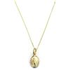 jewellerybox Medaglietta Maria Vergine Miracolosa in oro giallo 9ct con catenina di 50,8cm