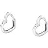 MORELLATO Orecchini da donna in argento riciclato 925, collezione TESORI a forma di cuore SAIW254, Argento 925 riciclato