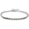 S'Agapõ Bracciale Uomo in Acciaio e Zirconi | Collezione Tricky - STK02