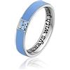 Brosway Anello Donna in Acciaio e Cristalli | Collezione With You - BWYA07C