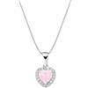 Amen Collana Donna Diamond Zirconi (Rosa) CLTICBRO