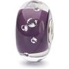 Trollbeads Beads da Donna Diamante Lilla in Vetro TGLBE-00159