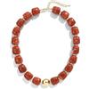 Brepine - Collane spesse colorate da donna con grandi perle quadrate multicolori in resina, collana di perline alla moda e audace, Grande, Resina, Non pietra preziosa