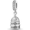 Unique Charm pendente Cupola in Argento 925 per Pandora