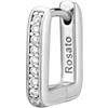 Rosato Mono Orecchino Donna In Argento | Collezione Allegra - RZAL067R
