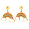 Mast Industria Italiana Orecchino Arcobaleno Oro