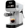 Taurus - Macchina da caffè espresso Euforia Digitale + 1350W | 20 bar | Serbatoio 900 ml | Portafiltro 1 e 2 uscite | Pannarello | Display touch | Scalda tazze | Finiture acciaio inox