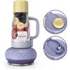 Ninja BlendBoss DB351UKPR - Frullatore personale con bicchiere da viaggio rimovibile, 3 modalità preimpostate automaticamente, limonata alla lavanda