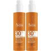 Avene (Pierre Fabre It. SpA) Eau Thermale Avène OLIO SOLARE Alta protezione SPF30 2x200 ml