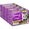 Whiskas 1 cibo per gatti Pure Delight in gelatina, 12 x 85 g (4 confezioni) - Alimento umido di alta qualità per gatti adulti in 48 sacchetti