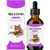 Yongany Snack calmanti per Gatti, 60 ml, Sedative per Gatti, per alleviare Il Sonno, Forniture per Animali Domestici per Viaggi al Chiuso, Notte per, Il Bagno, temporale