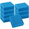Beatific 8 spugne filtranti 95 x 95 x 45 mm, spugna filtrante per acquario, 50 PPI (blu)
