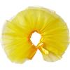 ZAOWU Vestito per cani Prendisole Estate per vestiti per animali domestici Festa di compleanno Cagnolino Prendisole cucciolo TUTU Gonna gatto principessa vestito giallo L