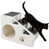 Zasdvn Scalini per Animali Domestici - Scale Antiscivolo per Animali | a 4 Gradini per Casa,per Interni e Camera da, Gatti e Cani di Piccola, Media e Taglia, e Alto