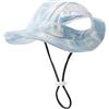 Generic Cappelli per cani con fori per le orecchie, cappello per cani a tesa rotonda - Visiera per animali domestici con protezione solare per esterni con design dei fori per le orecchie | Tesa rotonda per ca