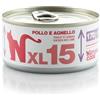 NATURAL CODE XL15 POLLO E AGNELLO. 170GR