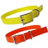 generico collare per cane cani collari ad alta visibilita' fluorescente giallo arancione (arancione)
