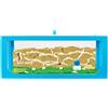 AntHouse - Formicaio Naturale di Sabbia 3D Azzurro | Kit Inizio Big Acrilico 30x15x10 cm | Formiche Incluse con Regina