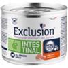 Generico Exclusion Intestinal small umido cane MAIALE e RISO, alimento completo per cani di taglia piccola con patologie intestinali | 6 lattine da 200 grammi l'una.