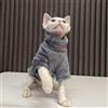 MOKATES Abbigliamento invernale per gatti Sphinx, caldo maglione con cappuccio per animali domestici, cappotto spesso per gattini, costumi per Chihuahua, autunno, doppio lato, in velluto plus