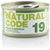 Generico Natural Code Scatoletta Umido Gatto 85gr (N.19 POLLO ASPARAGI)