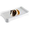Generico Vassoio per lettiera di coniglio | Toilet Lettiera Box Potty Trainer | Basella di litro per piccoli animali | Robusto coniglietto bbox, cuccioli di padella, bagno per le cavie per adulti, conigli, cri