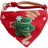 GjnjfdF Collare Costume Per Gatti A Tema Natalizio,Costume Per Animali Domestici Elastico Per Festività Da Travestimento | Bandana Per Cani A Tema Natalizio - per Servizio Fotografico Festa Gioco di