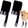 Ghjkldha Tutore per Polso per Cani per Gamba Anteriore, Manica a Compressione Regolabile per Gamba, Fascia Protettiva per lesioni da 16,3 cm, Supporto per prevenzione e Recupero, Forniture per Cani