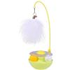 Générique Catnip Cat Toys, Roller Tracks Toy, Kitten Feather Teaser, Indoor Cat Toys, Pet Feather Toy, Interactive Catnip Toys, Kitten Teaser Bells, Cat Exercise Toy, Feather Track Roller, Cat Bell Teaser