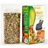 ALL PET Fiocco MANGIME per Conigli Nani, CAVIE E PORCELLINI D'INDIA 800g