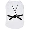 Petitebelle Judo Karate Taekwondo - Maglietta per cucciolo di cane (bianco/nero, S)