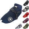 ENGEL WEMANG Gilet per cani, impermeabile, caldo con pettorina per cani, invernale, caldo e morbido, 9 colori-Blu tibetano M