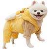 Generico Felpe Per Cani | Costumi Da Ape In Pile Caldo | Cappotti E Maglioni Per Gatti Per Freddo,Per Cuccioli Cagnolini Gattini Tutte Le Razze Bichon Casa Esterno Viaggio Interno Passeggiate