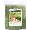 Heu-Heinrich® 1 kg di erbe aromatiche biologiche - Fieno di prato di montagna dal Parco Naturale delle Foreste di Turingia - Fieno per roditori - Per conigli, porcellini d'India, criceti, lepri e