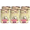 Terra Canis Red Detox - Alimento complementare Garden Casserole, 6x400g I Alimento complementare premium per cani con zucca, carota & pastinaca I Gluten-free