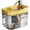 Frilla Fontanella per animali domestici - distributore d'acqua automatico per cani e gatti, aumenta l'idratazione con flusso continuo e silenzioso | PETSPRINGLE