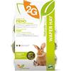 2G Pet Food Wafer Hay Snack per Conigli e roditori Fieno Croccante Naturale Salutare, Leggero e Digeribile Made in Italy Senza Conservanti Formato 350g