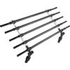 Karlie Camon - Griglia di protezione auto Walky Barrier, per cani, in metallo/ferro, 141 x 37 cm, colore: Nero