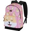 Oh My Pop! Oh My Pop Shiba-Zaino HS FAN 2.2, Rosa, 31 x 44 cm, Capacità 24 L