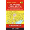 Danilo Zanetti Editore Val di Zoldo - Pelmo - Civetta 1:25.000 GPS - WGS 84 zona 33 nord