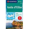 KOMPASS Wanderkarte 2468 Isola d' Elba 1:25.000: 3in1 Wanderkarte mit Aktiv Guide inklusive Karte zur offline Verwendung in der KOMPASS-App. Fahrradfahren.
