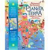 NUINUI Pianeta Terra. Atlante per bambini. Mappe & video per scoprire il mondo e lo spazio. Ediz. ampliata. Con QR Code. Con 2 Poster